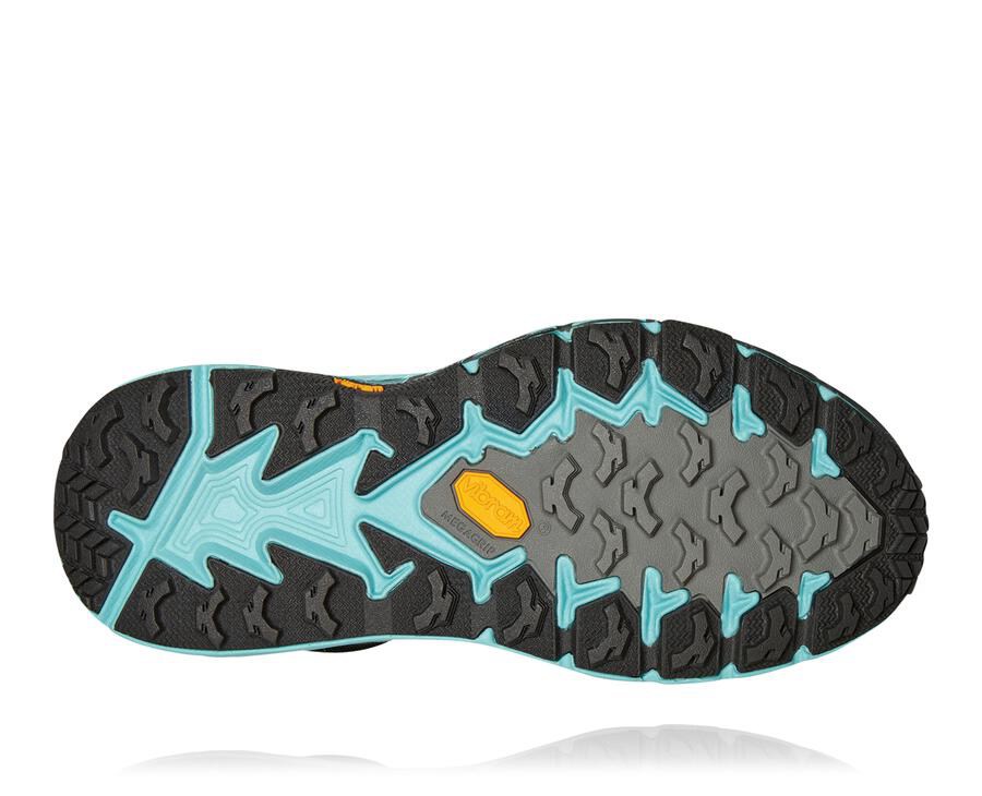 Chaussure Trail Hoka One One Speedgoat Mid Gore-Tex 2 Femme - Bleu - JOU-859637